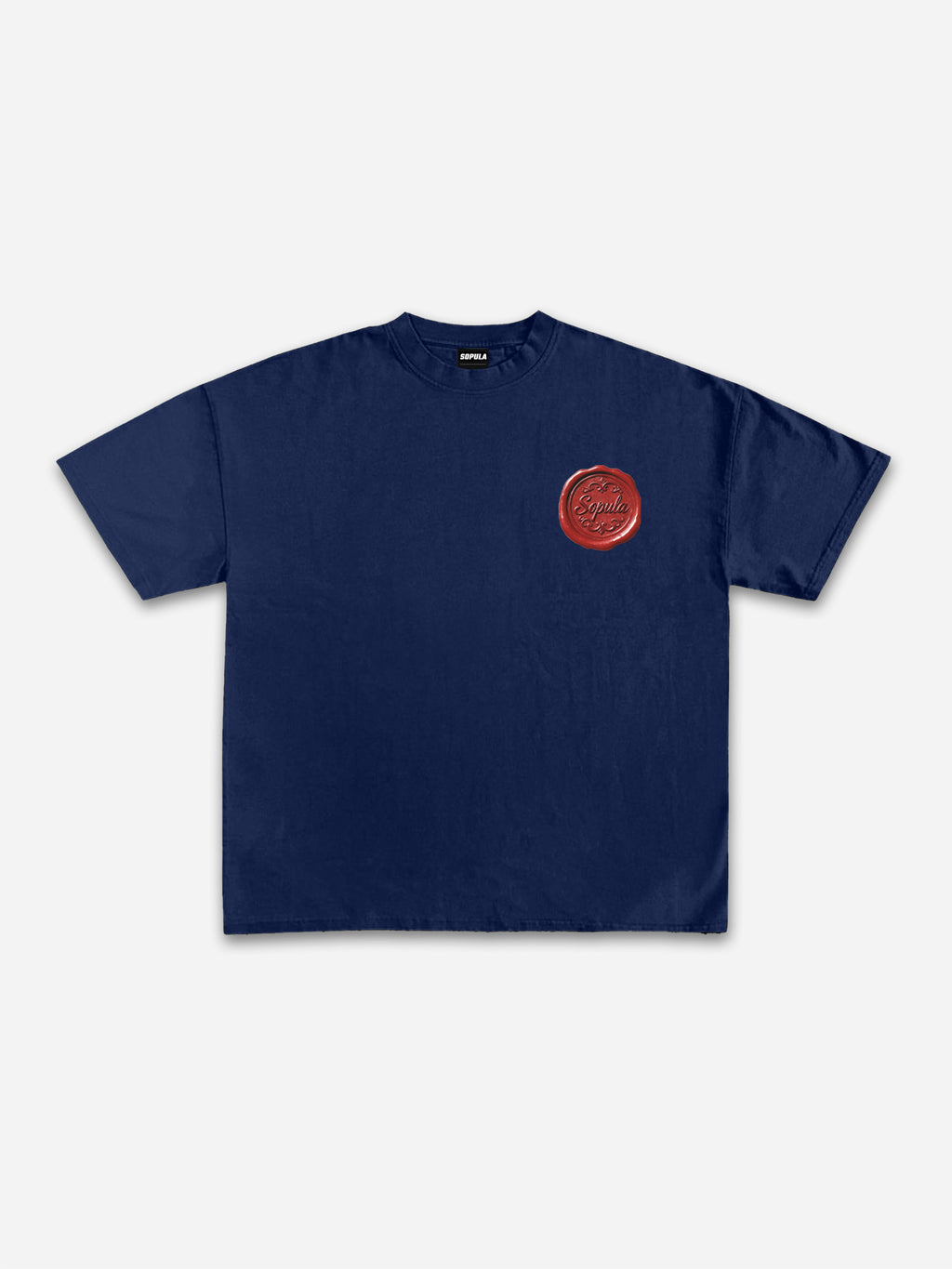 Cross Seal John 3：16 Graphic Cotton T-shirt