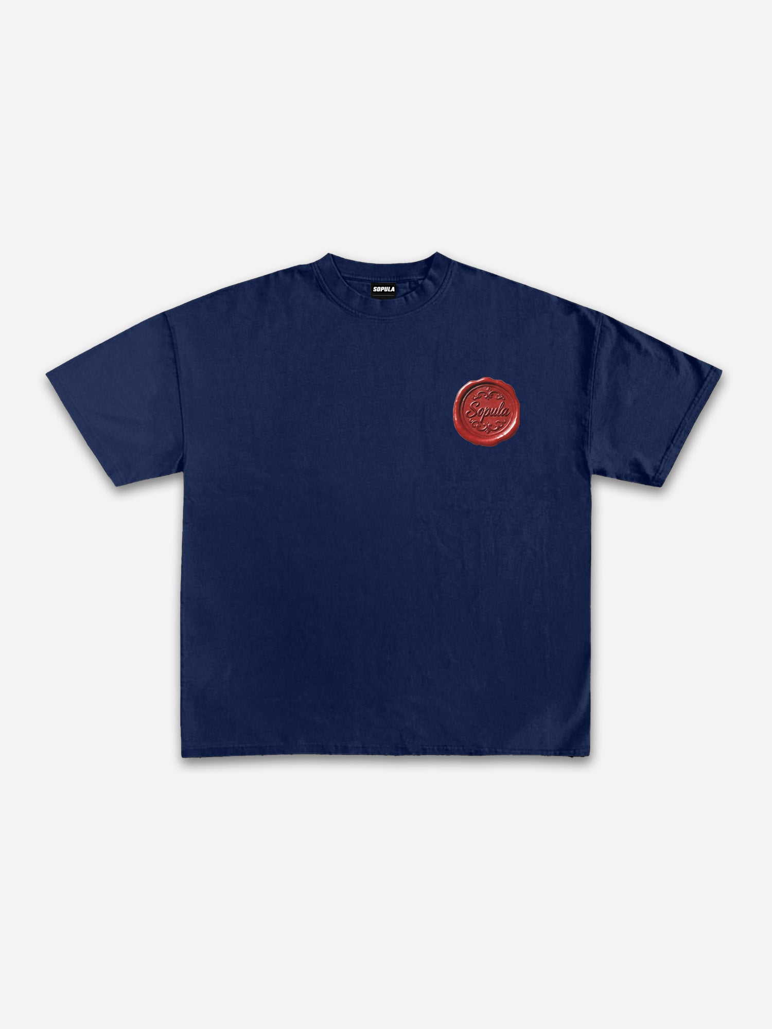 Cross Seal John 3：16 Graphic Cotton T-shirt