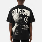 God Is Good-vintage Destiny Mummy Graphic Cotton T-shirt