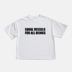 Equal Vessels For All Beings Ak47 Graphic Cropped T-shirt
