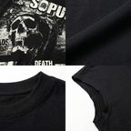 Skeleton On The Cross Vintage Y2k Graphic Tank Top
