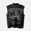 Seraph Combat Retro Graphic Tank Top