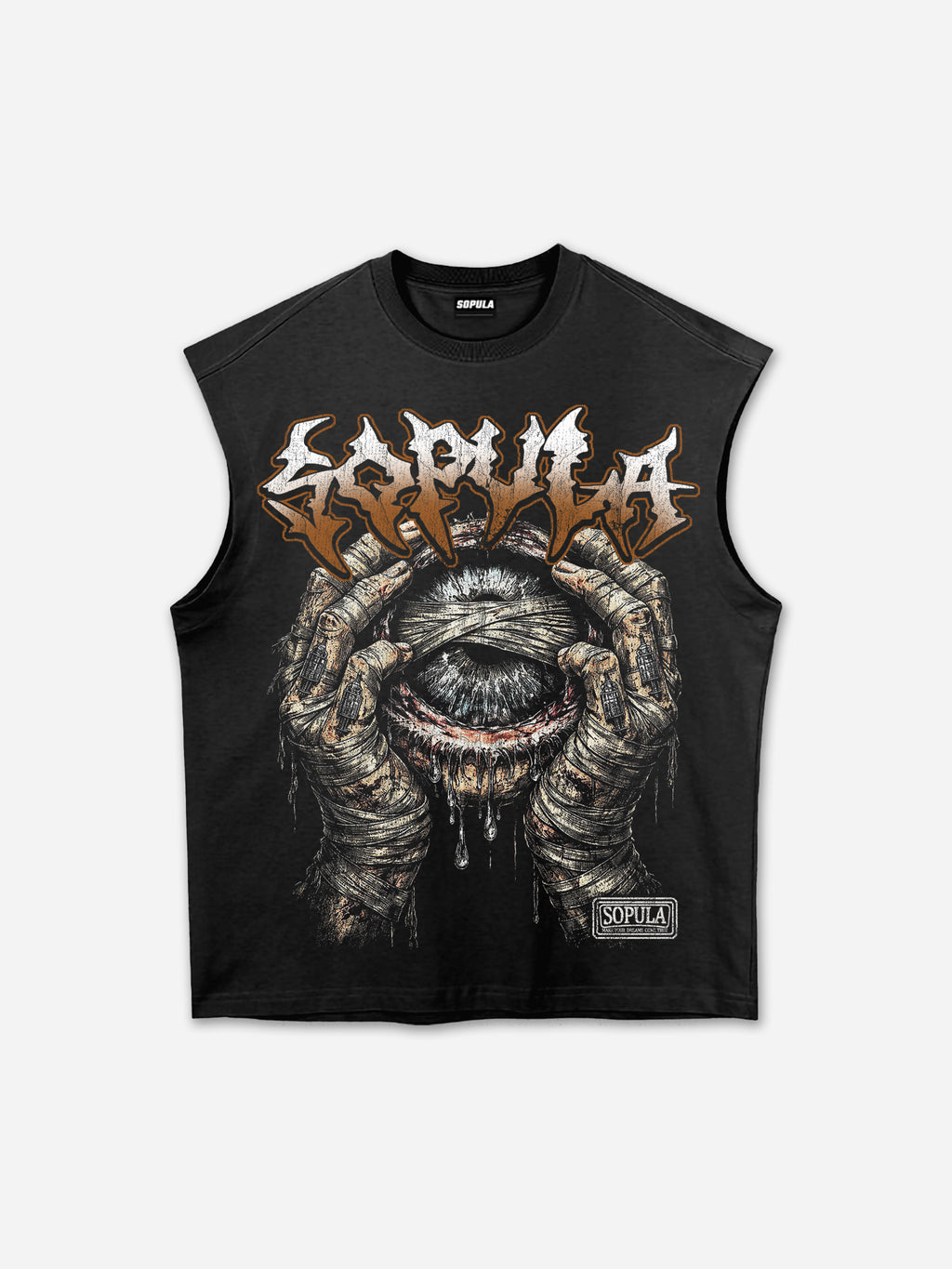 Eyes Wide Open Graphic Tank Top