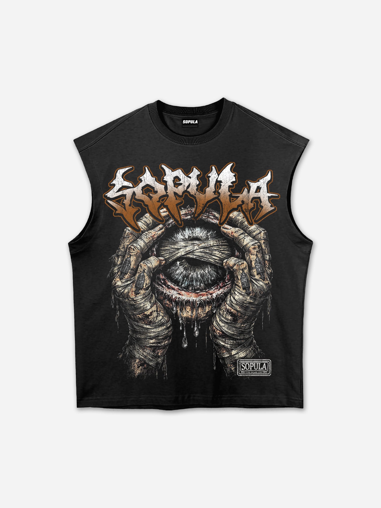 Eyes Wide Open Graphic Tank Top