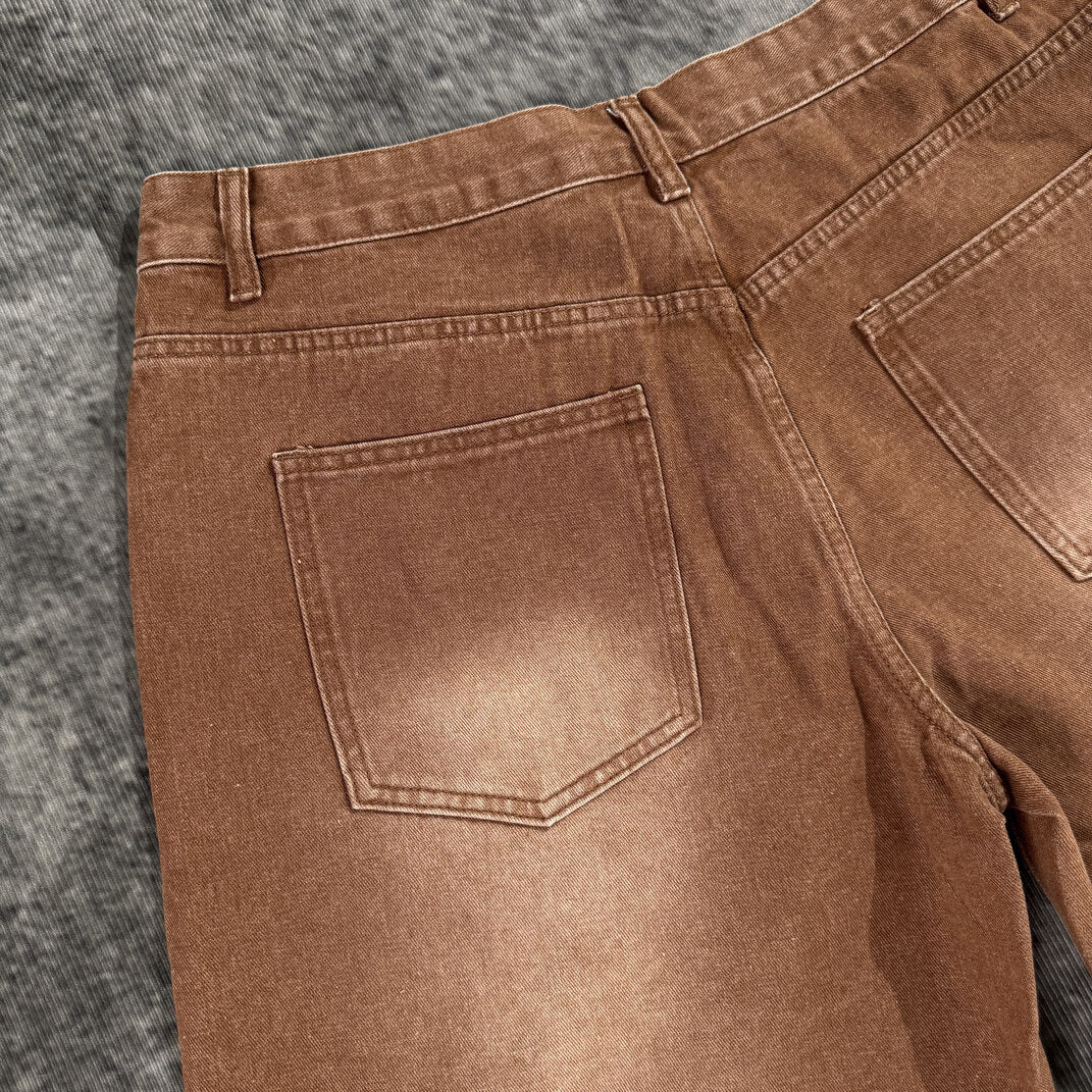 Vintage Casual Baggy Jorts Denim Shorts