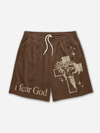 I Fear God Print Mesh Shorts