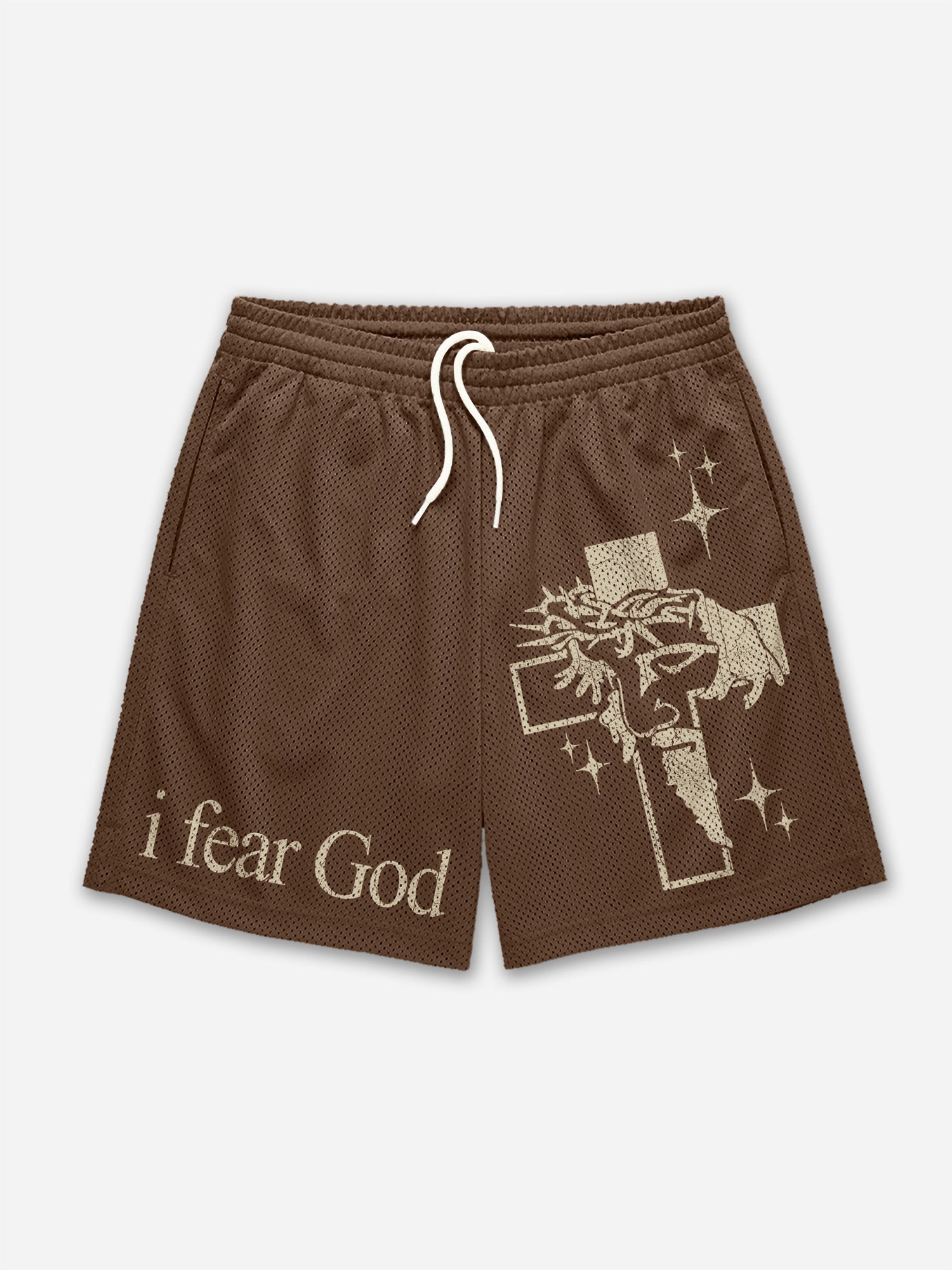 I Fear God Print Mesh Shorts