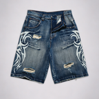 Men's Retro Y2k Fashion Denim Shorts