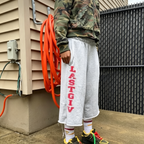 Retro Y2k Letter Men's Drawstring Sport Shorts