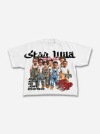 Cool Children Portraits Are You Alive Or Just Existing Print Cropped T-shirts