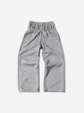 Hiphop Embroidery Star Double Waistband Sweatpants