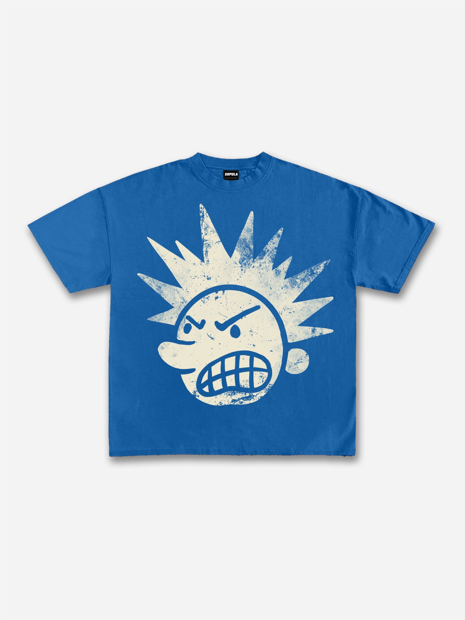 Casual The Brain Explodes Print Short Sleeve T-shirt