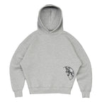 Street-style Cd-print Embroidered Pocket Sweatshirt