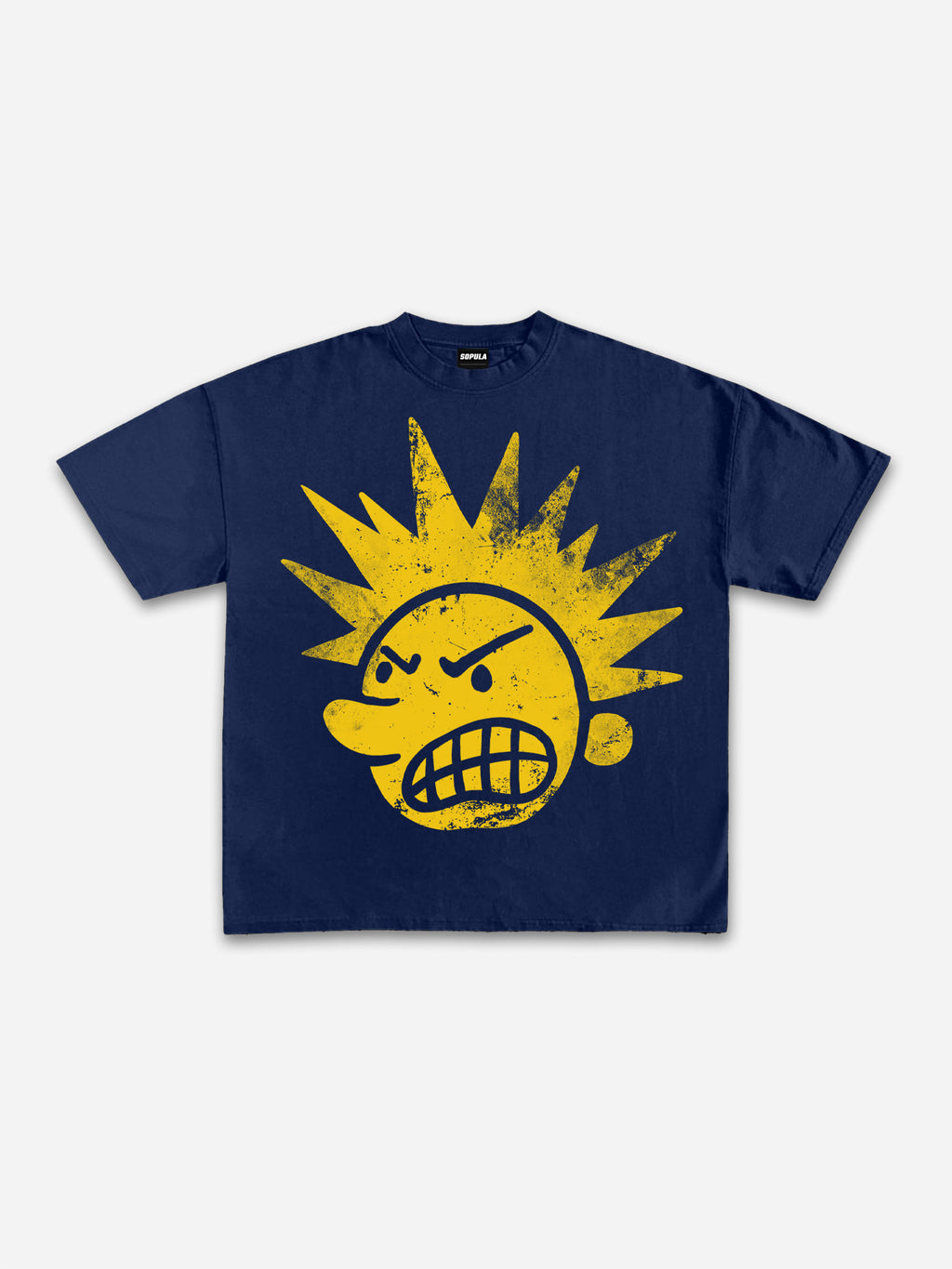 Casual The Brain Explodes Print Short Sleeve T-shirt