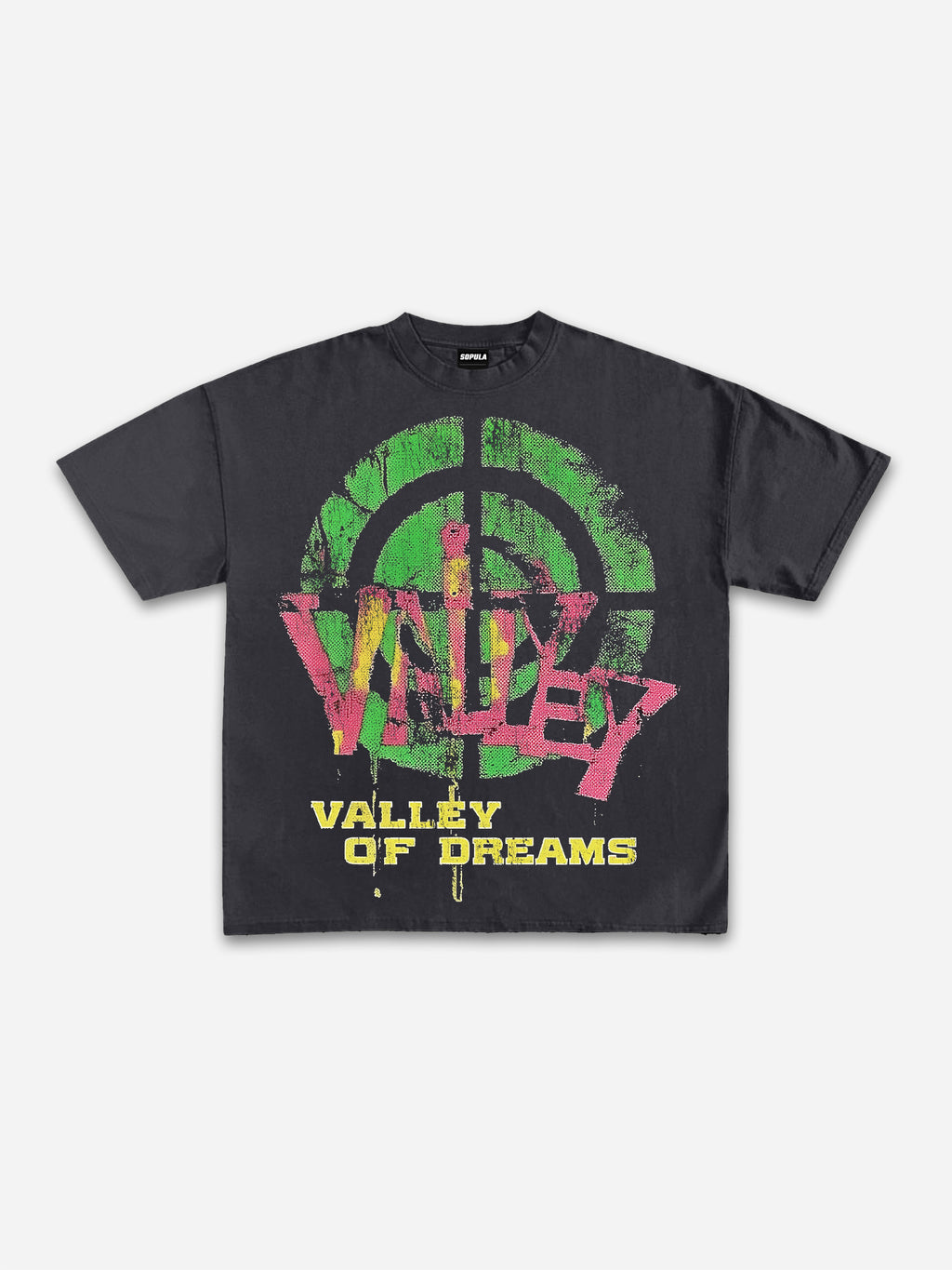 Valley Forever Target Graphic Cotton T-shirt