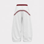 Hip Hop Y2k Drawstring Stripe Baggy Barrel Sweatpants
