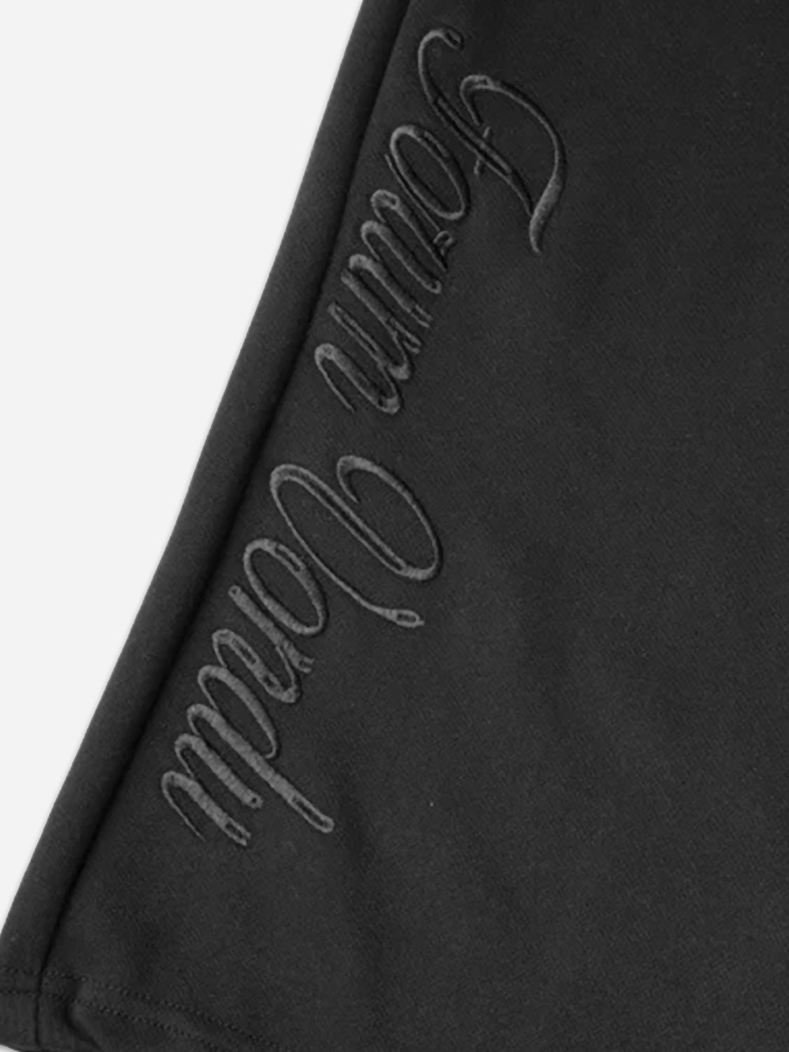 Hiphop Embroidery Star Double Waistband Sweatpants