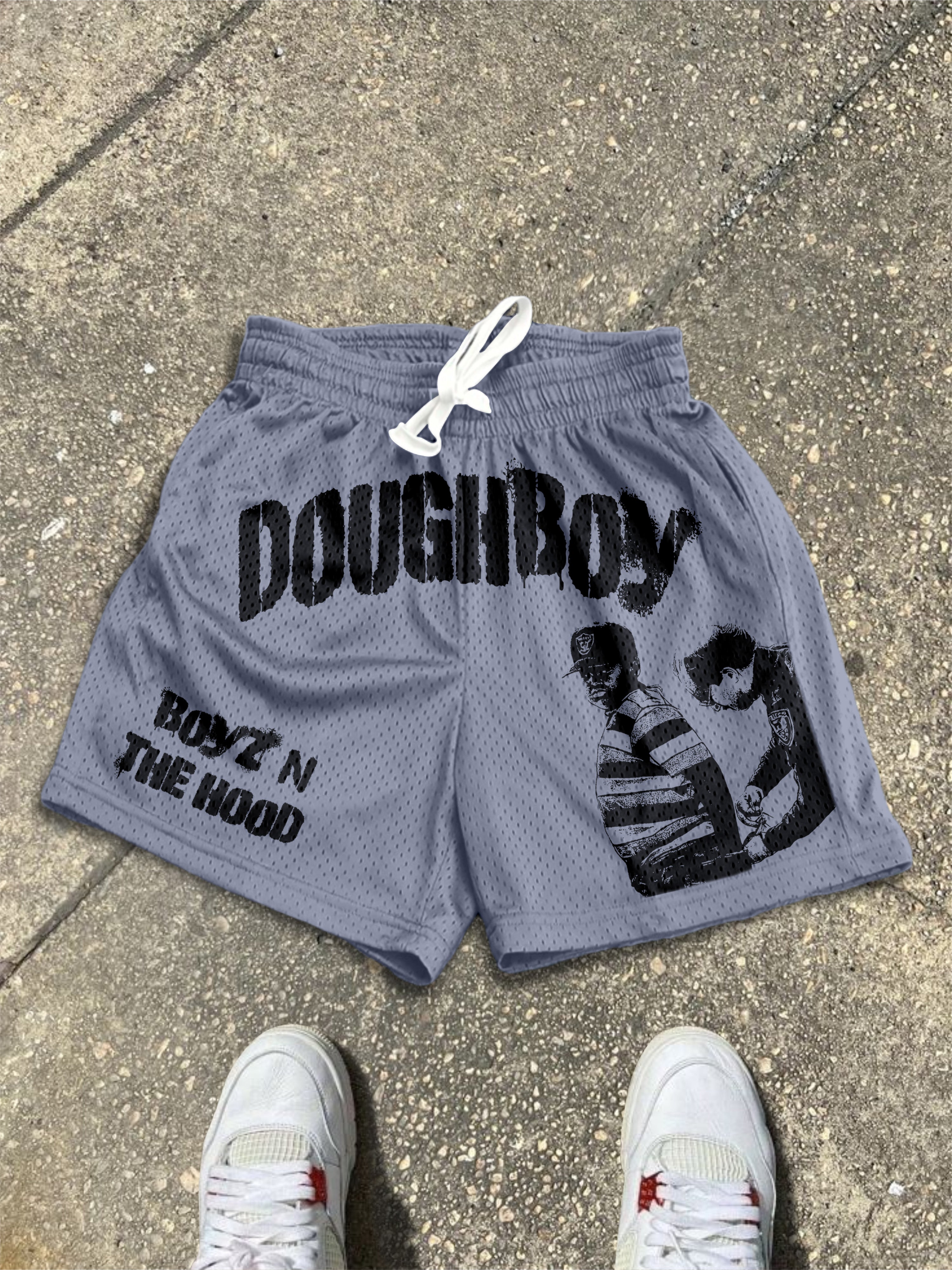 Boyz N The Hood Vintage Aged Graphic Shorts