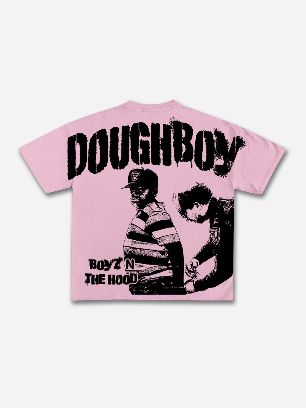 Boyz N The Hood Vintage Aged Graphic Cotton T-shirt