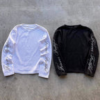 Gothic Alphabet Patterns Long Sleeve T-shirt