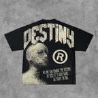 Vintage Destiny Mummy Graphic Short Sleeve T-shirt