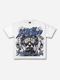 Vintage Fly By Choice Graphic Short Sleeve T-shirt