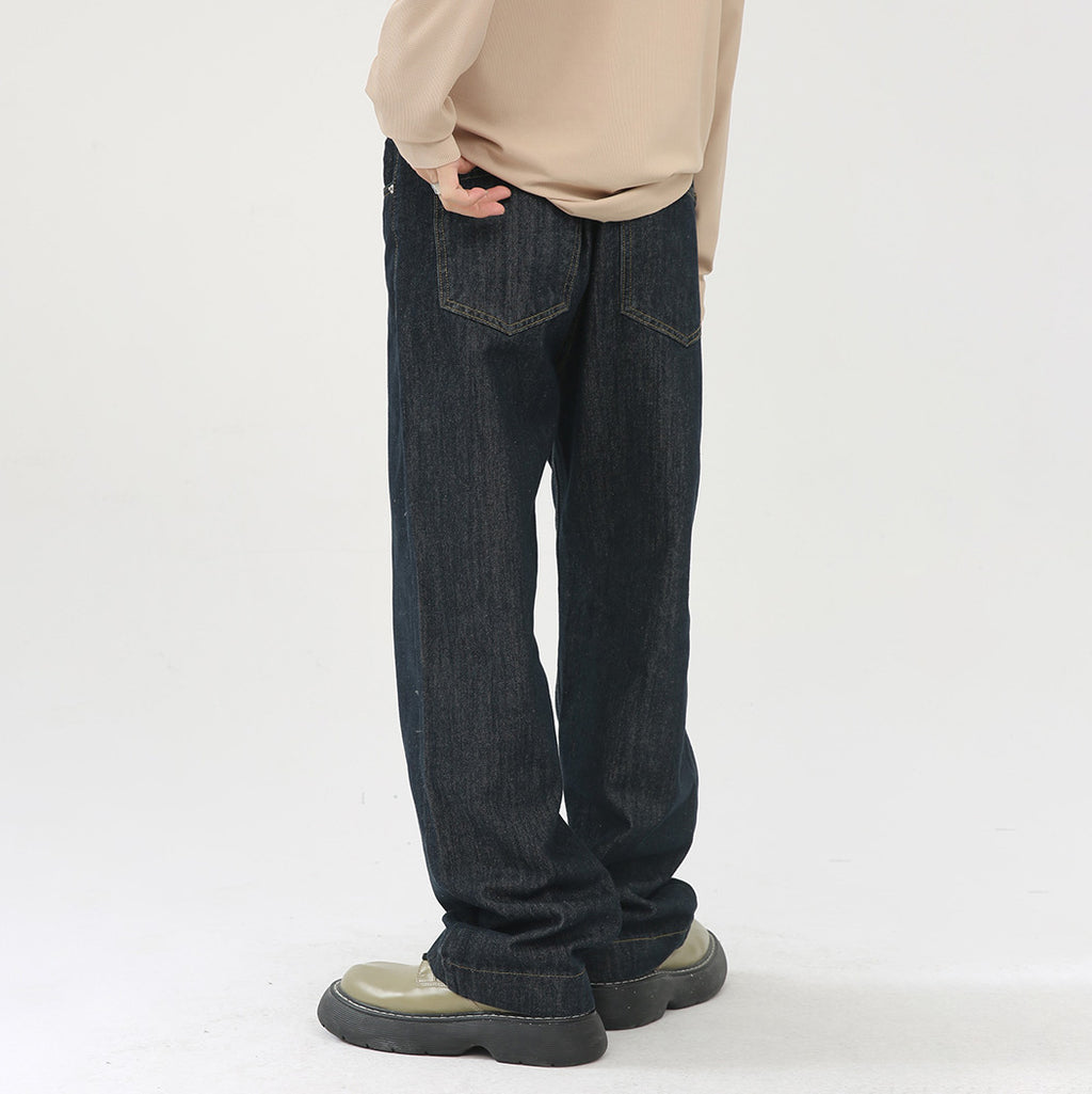 Men's Retro Washed Baggy Jeans