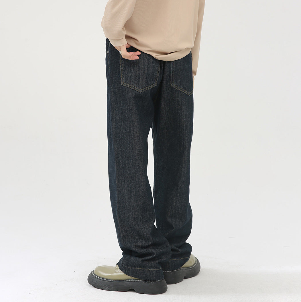 Men's Retro Washed Baggy Jeans