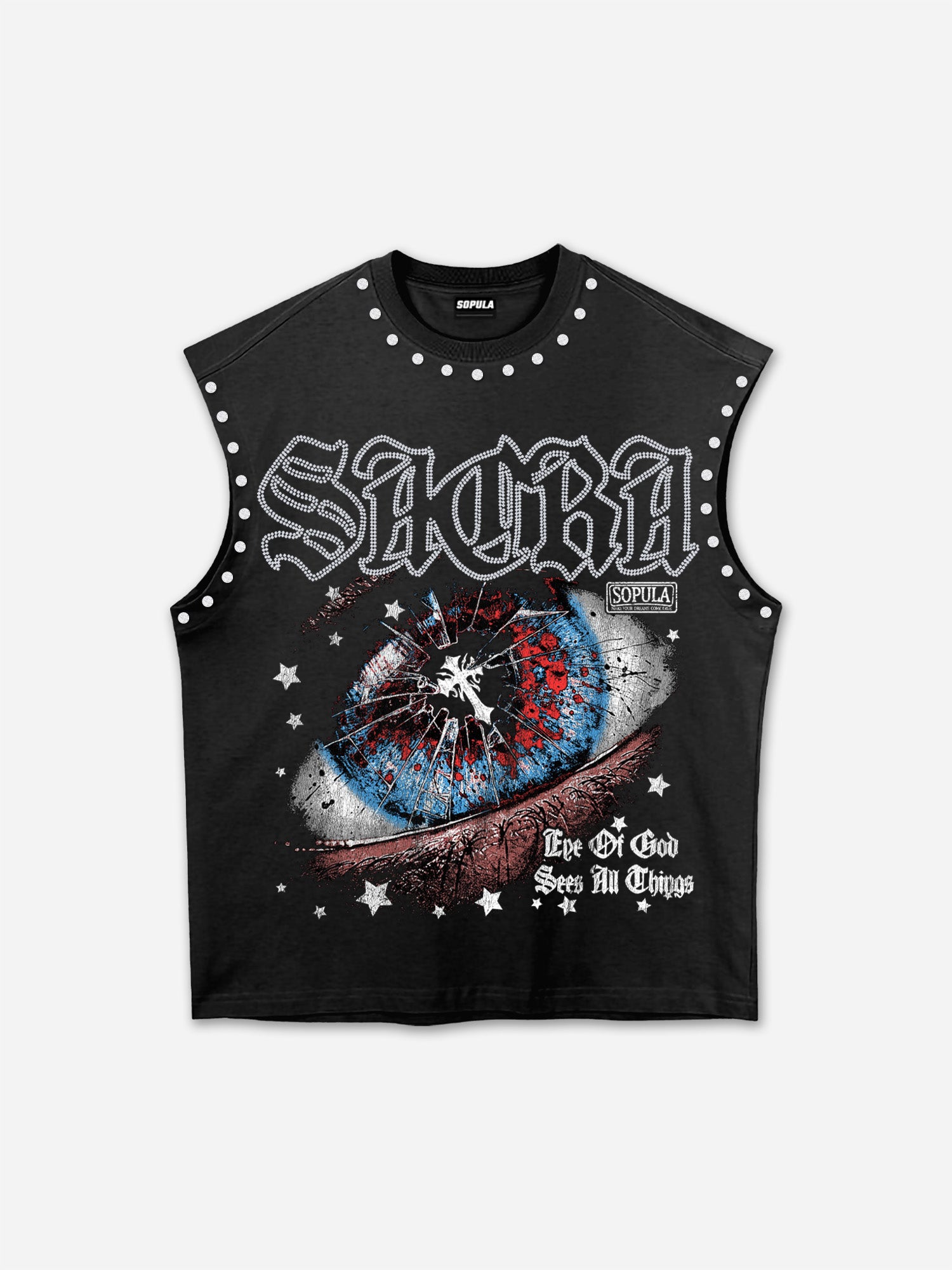 Eye Of God Graphic Tank Top