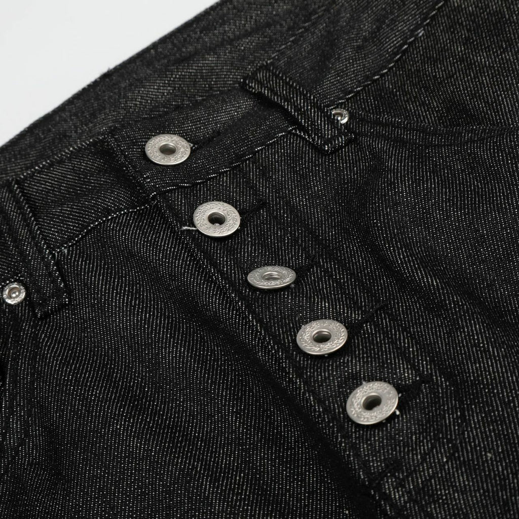 Men's Retro Selvedge Denim Baggy Jeans