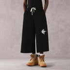 Retro Y2k Men's Terry Wool Capri Sweatpants