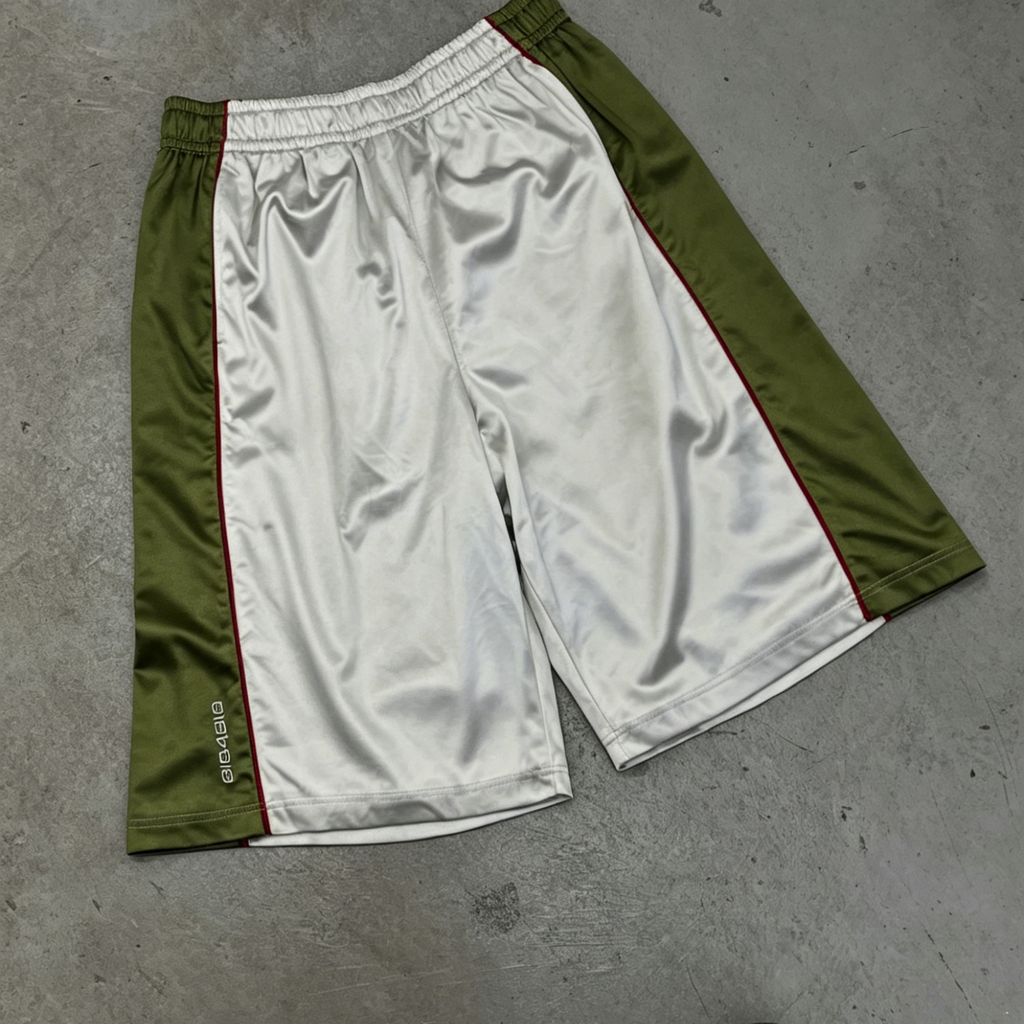 Men's Fashionable Color-blocked Loose Casual Athletic Shorts
