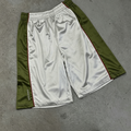 Men's Fashionable Color-blocked Loose Casual Athletic Shorts