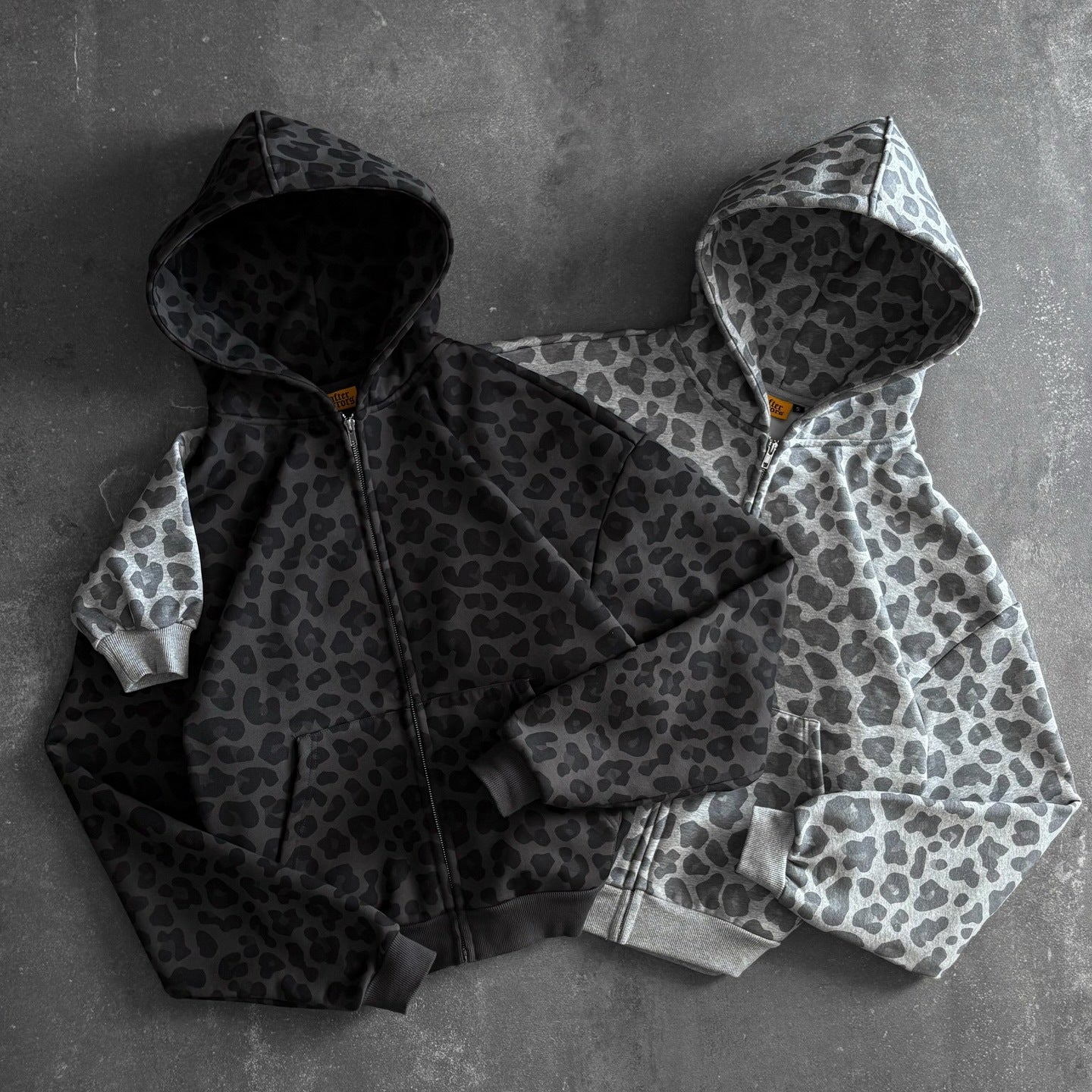 Hip-hop Leopard Print Loose-fitting Trendy And Unique Sweatshirt