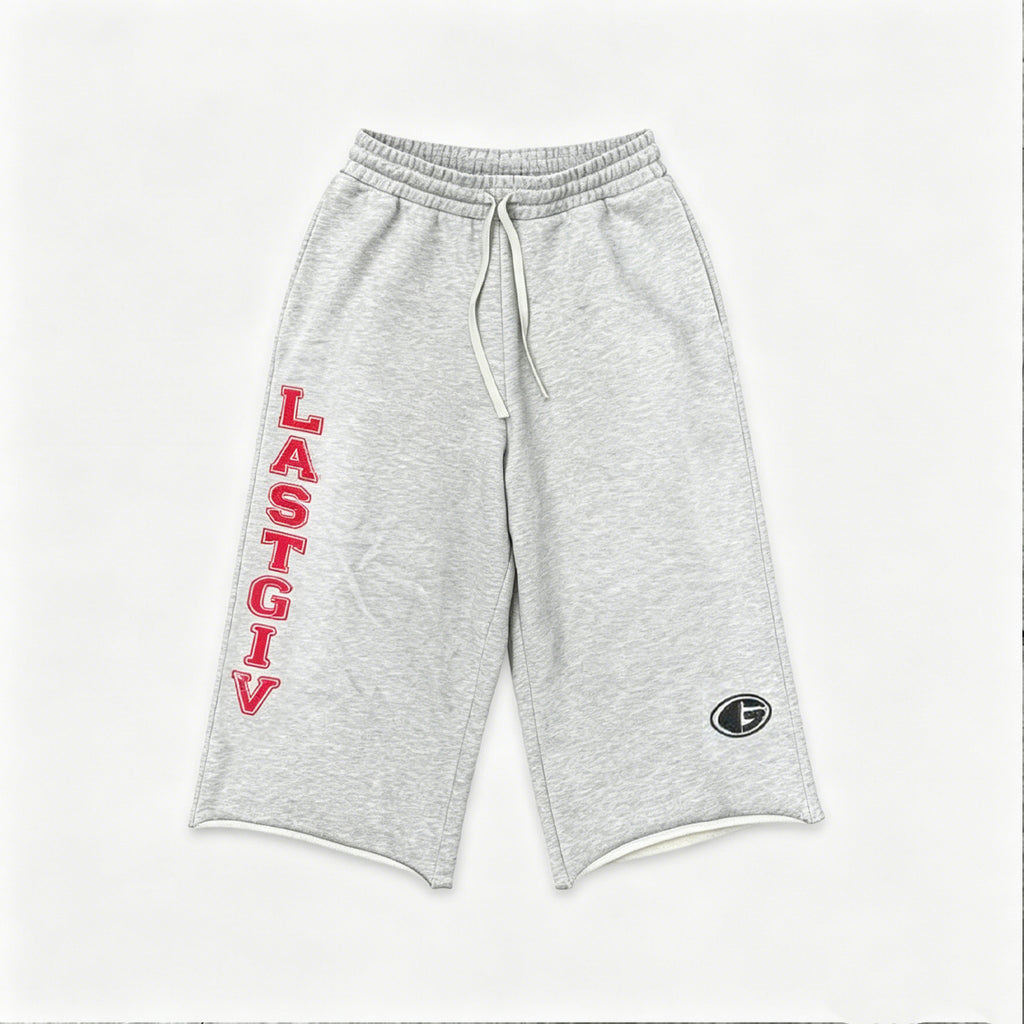 Retro Y2k Letter Men's Drawstring Sport Shorts