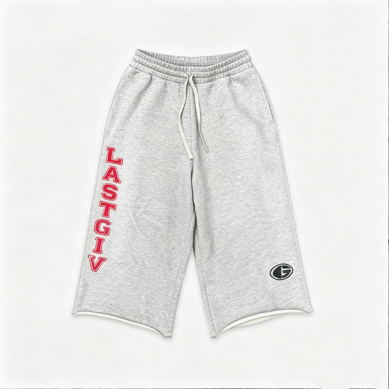 Retro Y2k Letter Men's Drawstring Sport Shorts