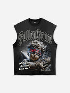 Will God Always Love Me？ Crying Angel Vintage Graphic Tank Top