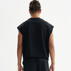 Unisex Basic Terry Cloth Short Tank Top