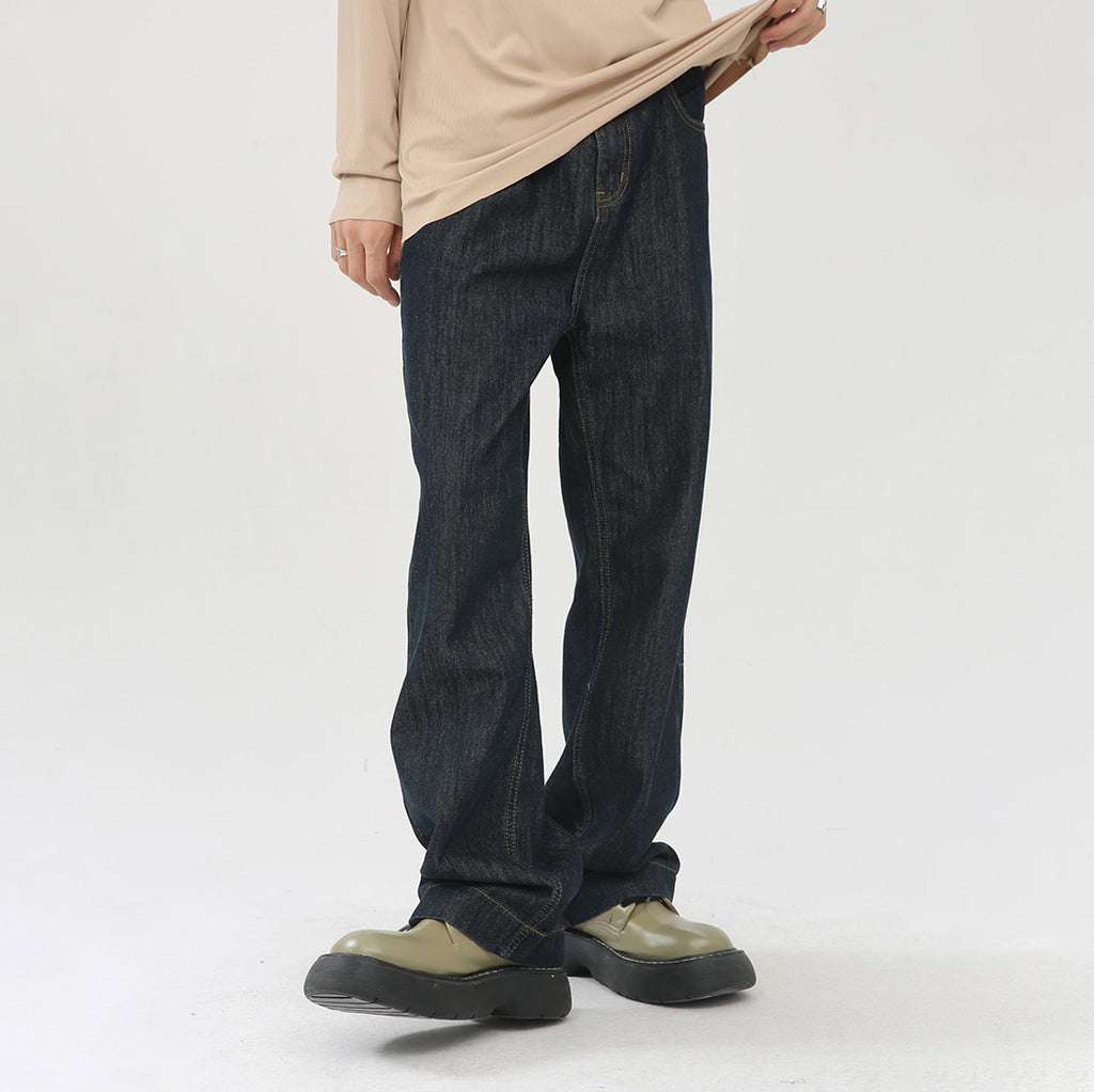 Men's Retro Washed Baggy Jeans