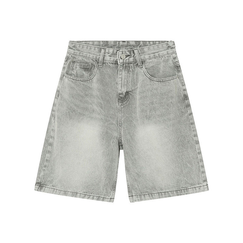 Vintage Distressed Denim Shorts