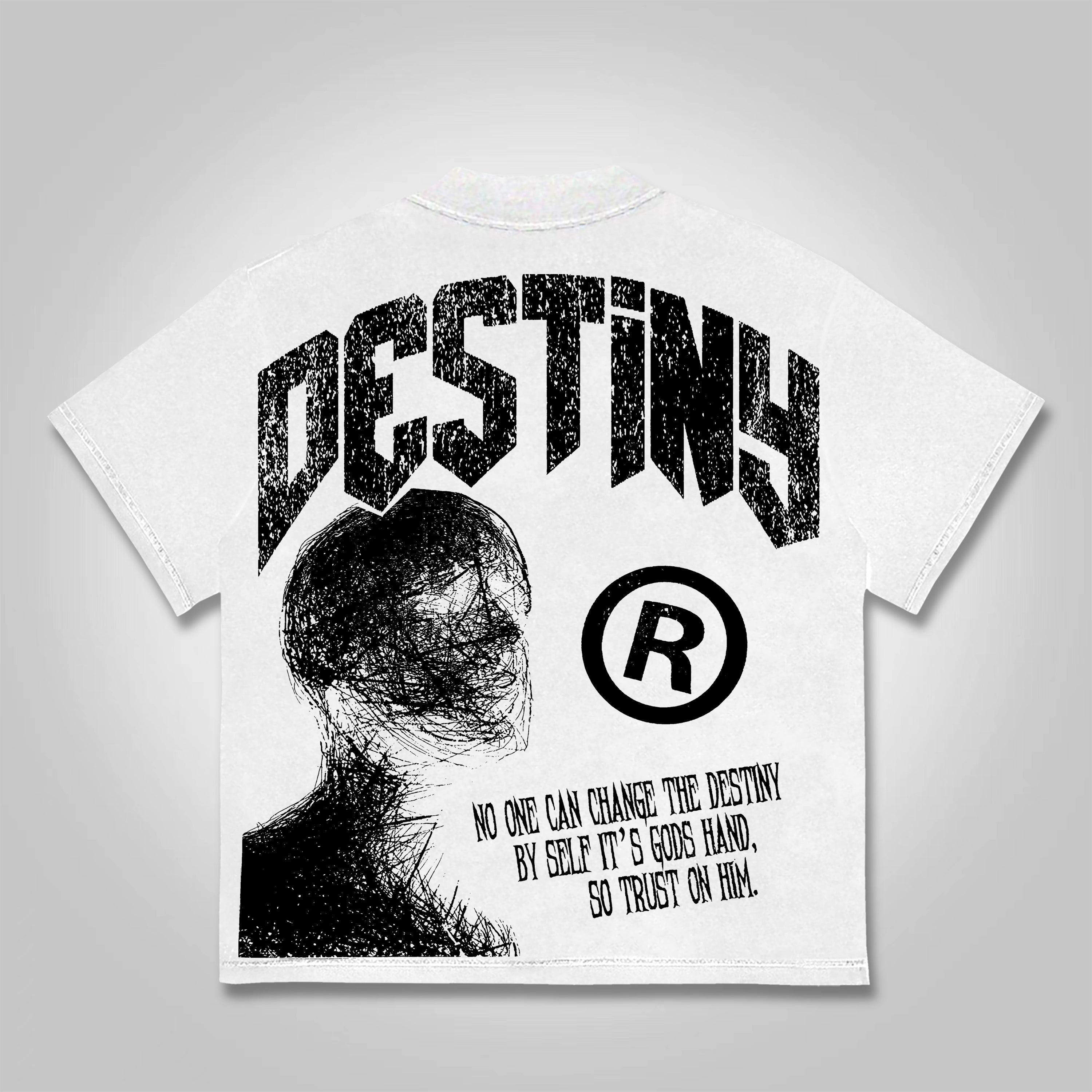 Vintage Destiny Mummy Graphic Short Sleeve T-shirt