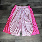 Men's Stylish And Unique Color-blocked Drawstring Casual 1/2 Shorts