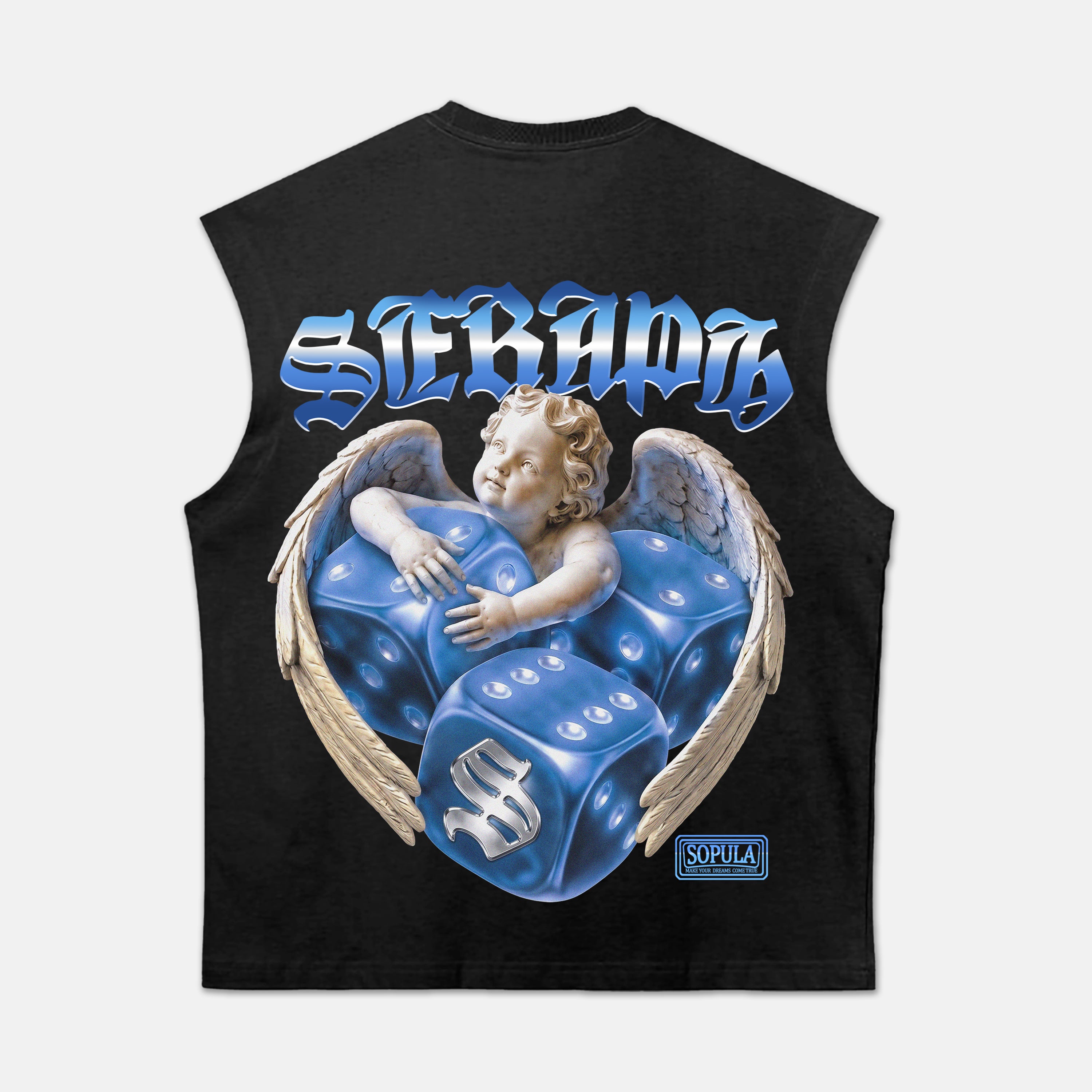 Sopula Seraph Retro Dice Graphic Tank Top