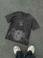 Men's Vintage Jesus Acid Washed T-shirt