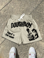 Boyz N The Hood Vintage Aged Graphic Shorts