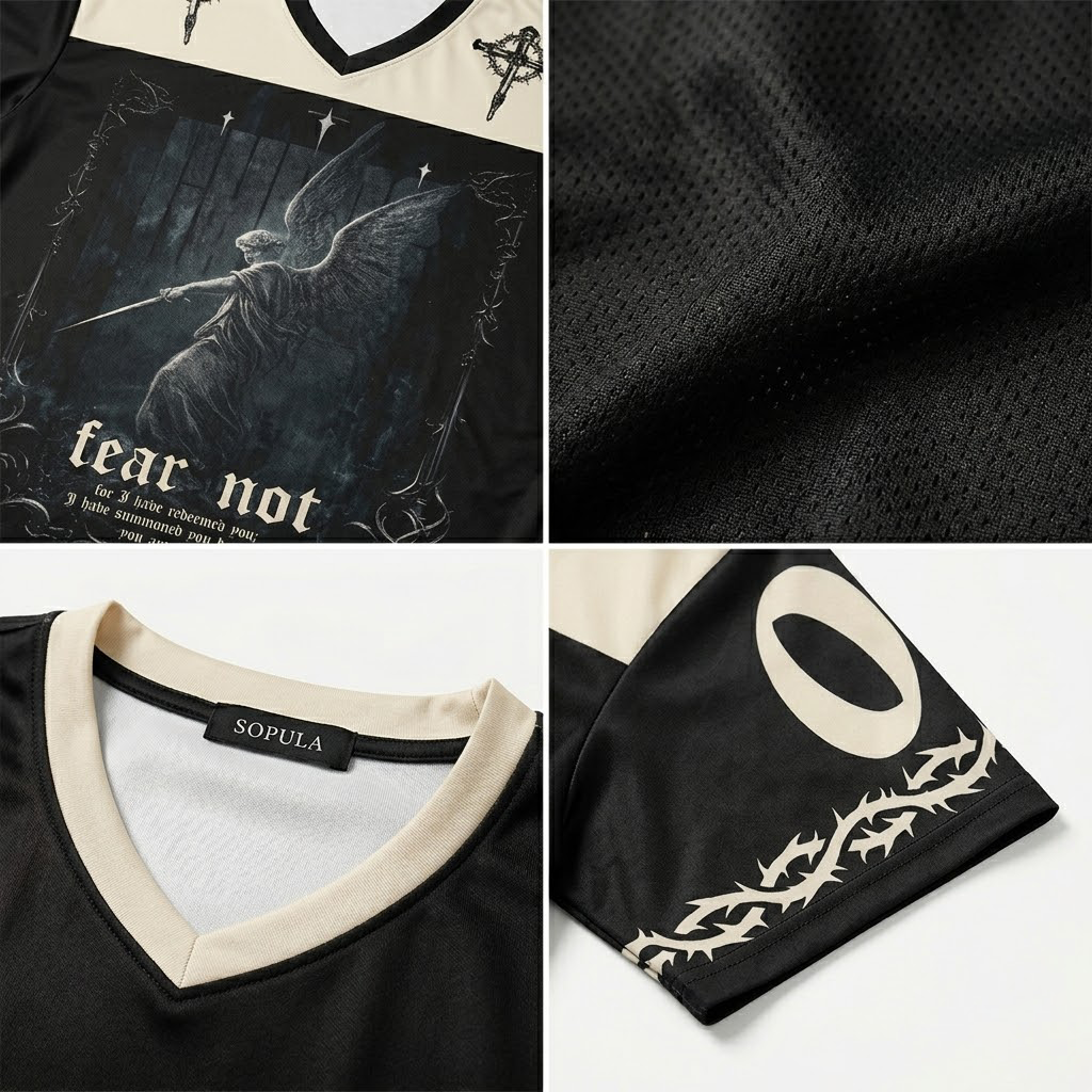 Don't Be Afraid, For I Have Saved You Mesh Jersey