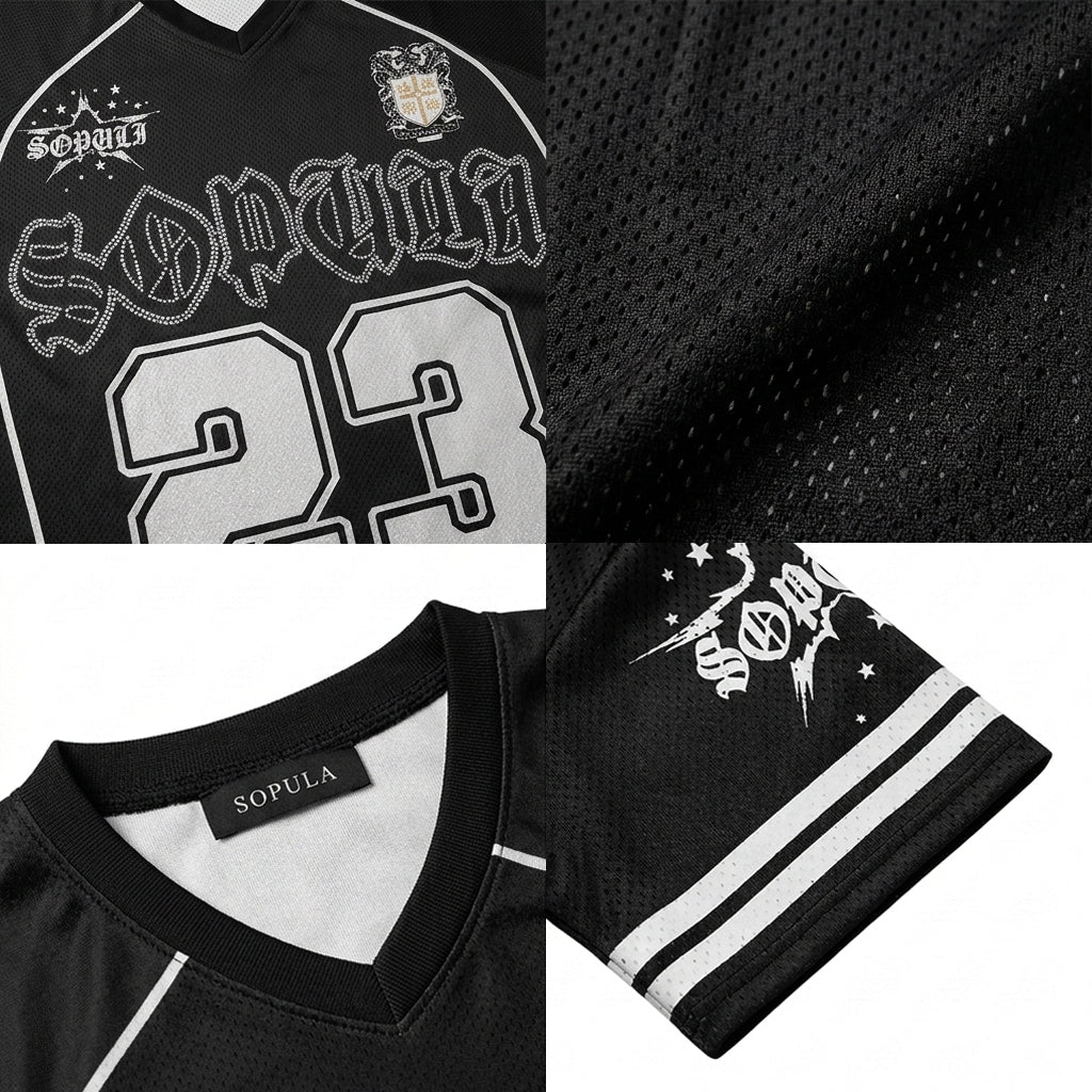 Y2k Retro Sopula Mesh Jersey