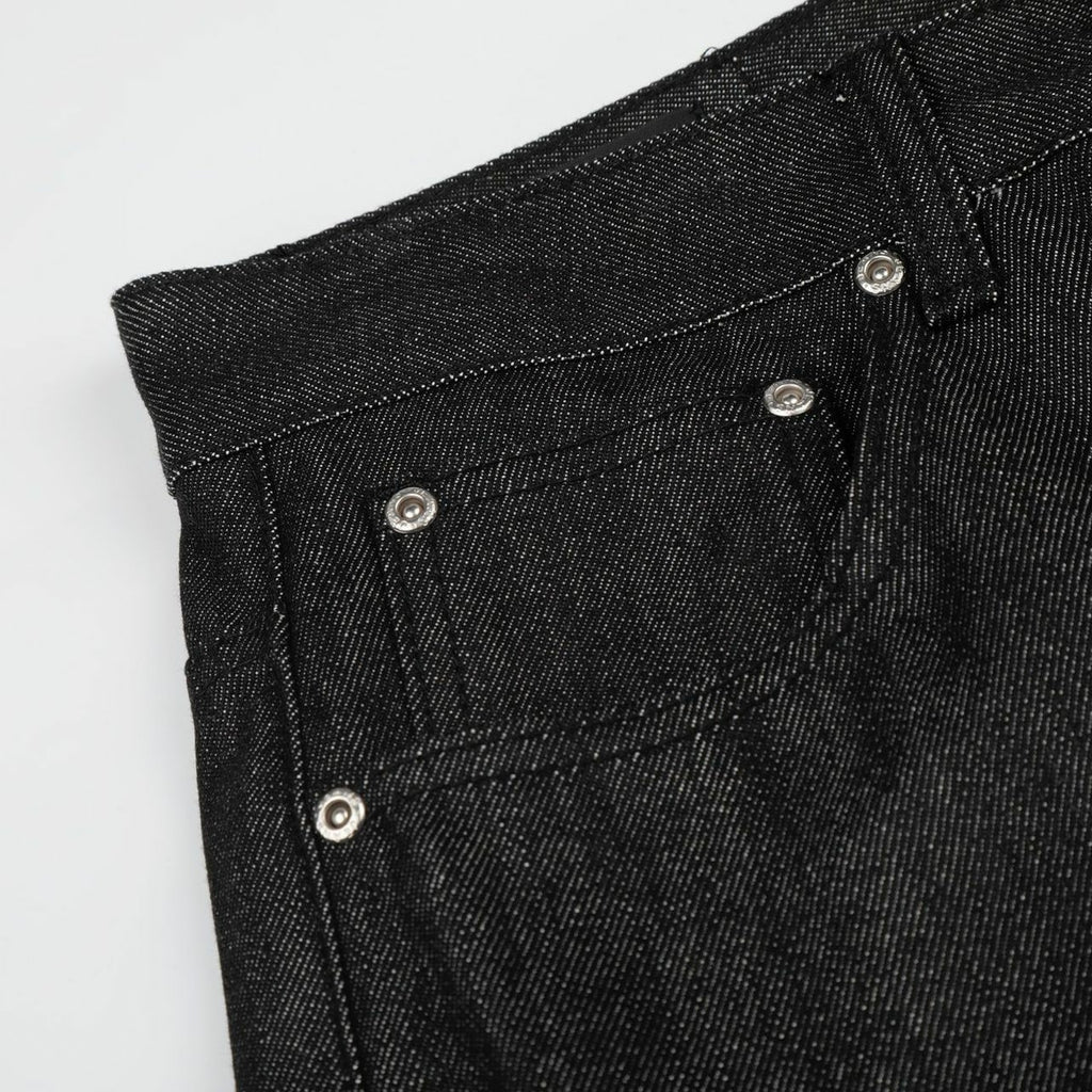 Men's Retro Selvedge Denim Baggy Jeans