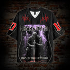 God's Will Gothic Graphic Mesh Jersey T-shirt