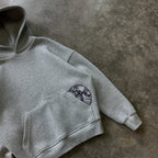 Street-style Cd-print Embroidered Pocket Sweatshirt
